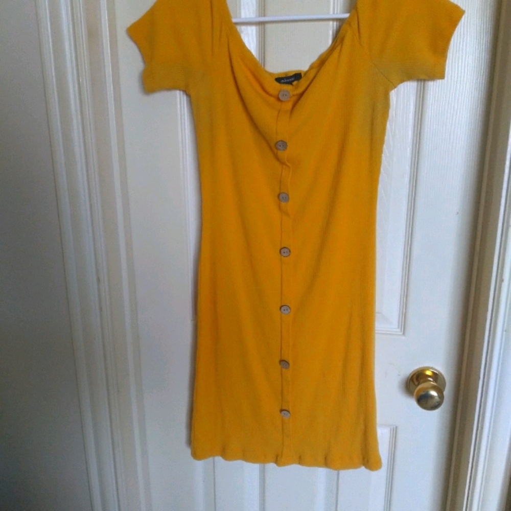 Mustard Dress